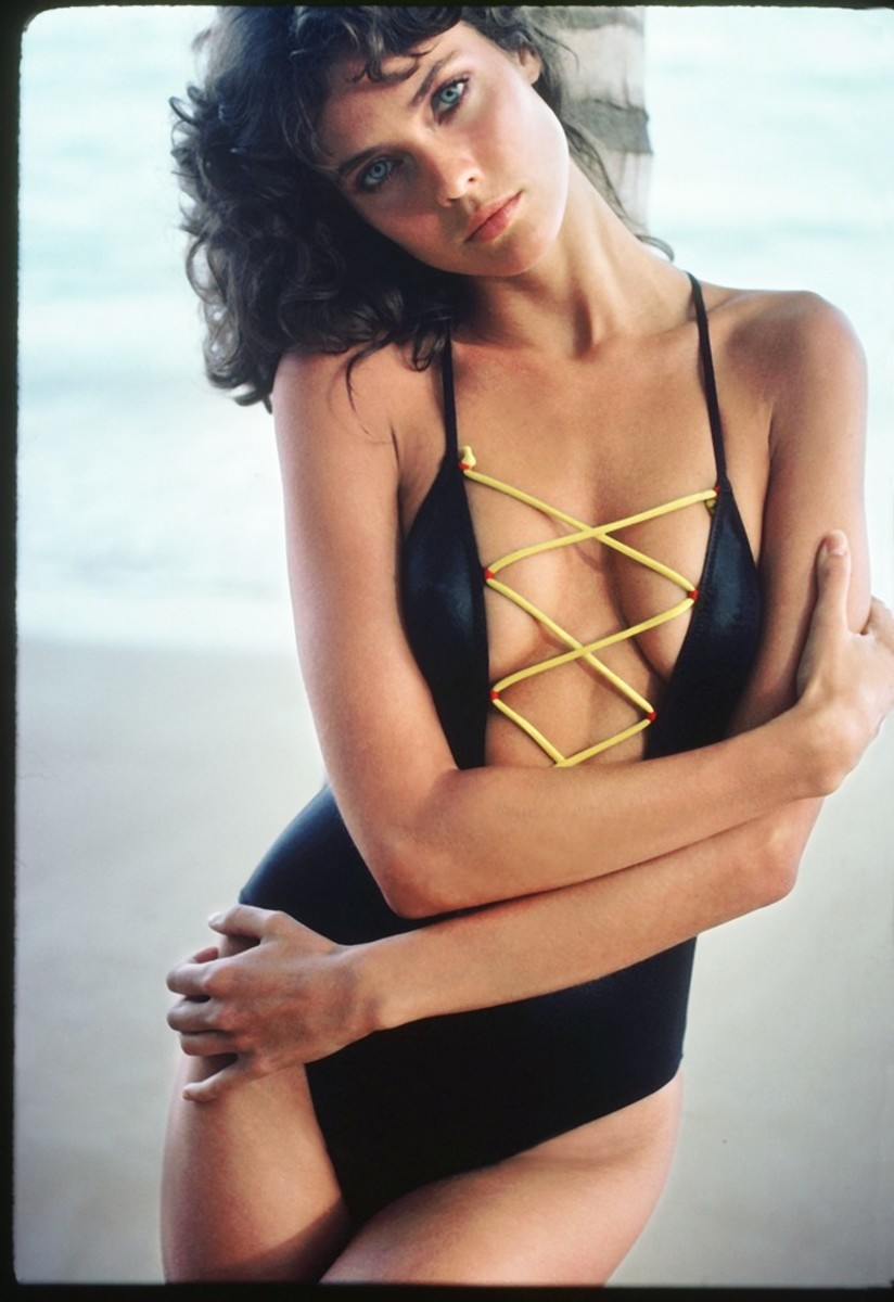 Carol Alt was photographed by Walter Iooss Jr. in Jamaica.